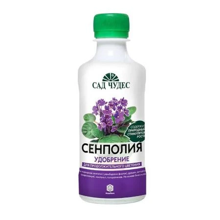 Удобрение жидкое 250мл Сенполия (Фиалка)органо-натуральное биогумус (20)