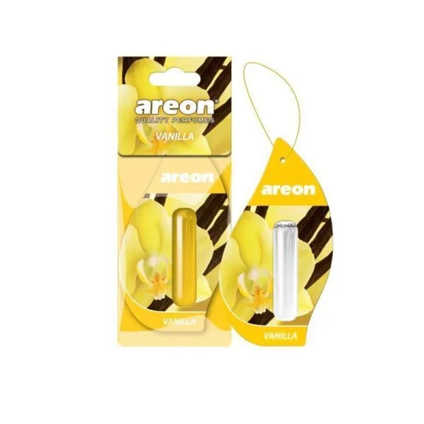 Ароматизатор подвесной сухой   с капсулой Areon LIQUID 5мл. Vanilla (Ваниль) (24)