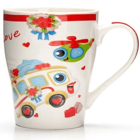 Кружка 340мл фарфор АВТОМОБИЛЬ подар.уп. LR26583-1 (48) Кружка 340мл фарфор АВТОМОБИЛЬ подар.уп. LR26583-1 (48)