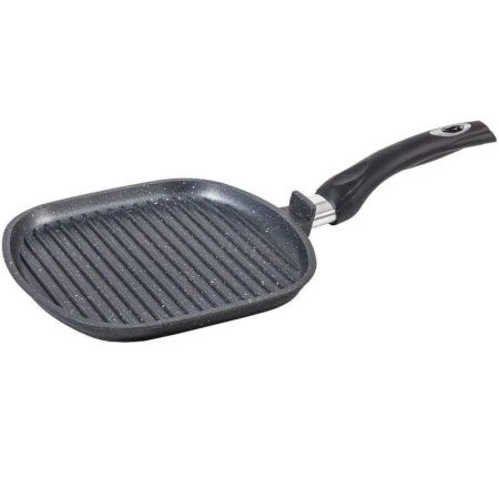 Сковорода-гриль 25см алюминий АП ГРАНИТ без крышки (10)