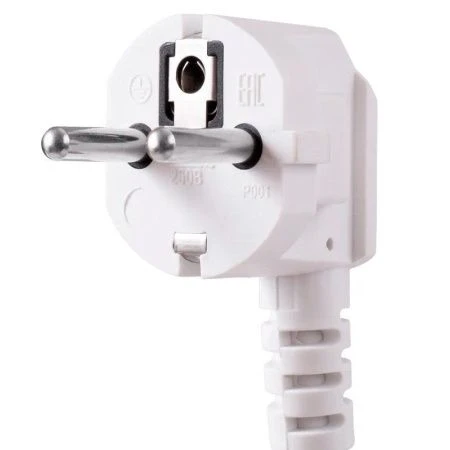 Удлинитель 5 гнезд пластик 1,5м 0,75кв.мм 10А ПВС с зазем, выкл-ем СТАРТ белый (20)