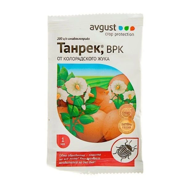 Танрек 1мл ампула от колорадского жука на 2-4л/100 м2 (200)