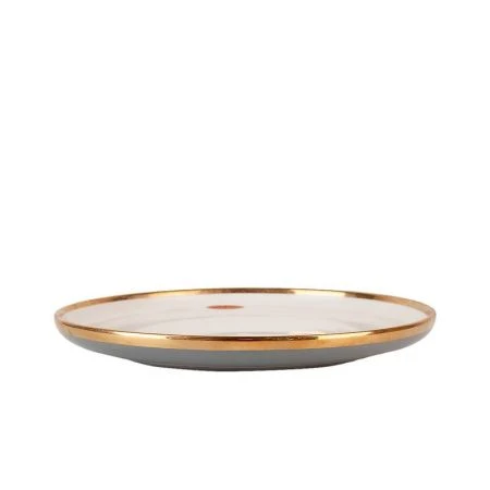 Тарелка мелкая 20,5*2см фарфор Royal line. Gray (6/48)