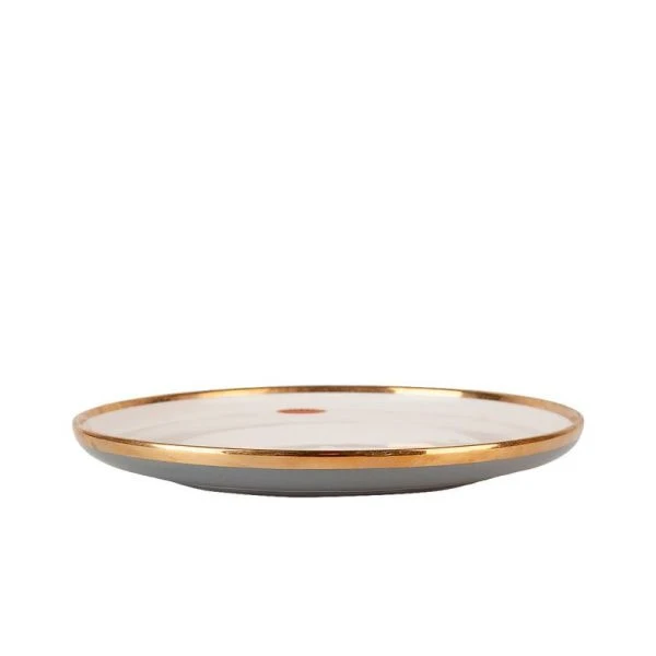 Тарелка мелкая 20,5*2см фарфор Royal line. Gray (6/48)