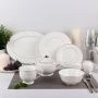 Столовый набор 49пр керамика СНЕЖНАЯ КОРОЛЕВА круг на 6 персон СРТ0262-А (1)