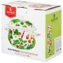 Кастрюля 2л эмаль ФРУКТОВАЯ КОРЗИНА с крышкой 18см выс.11см (6)