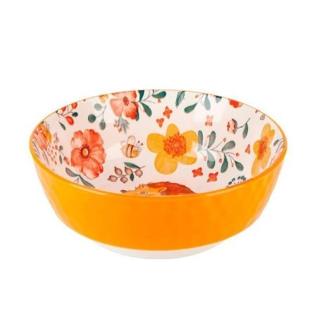 Салатник 1500мл 20см фарфор Kawaii Forest. Hedgehog (5/20)