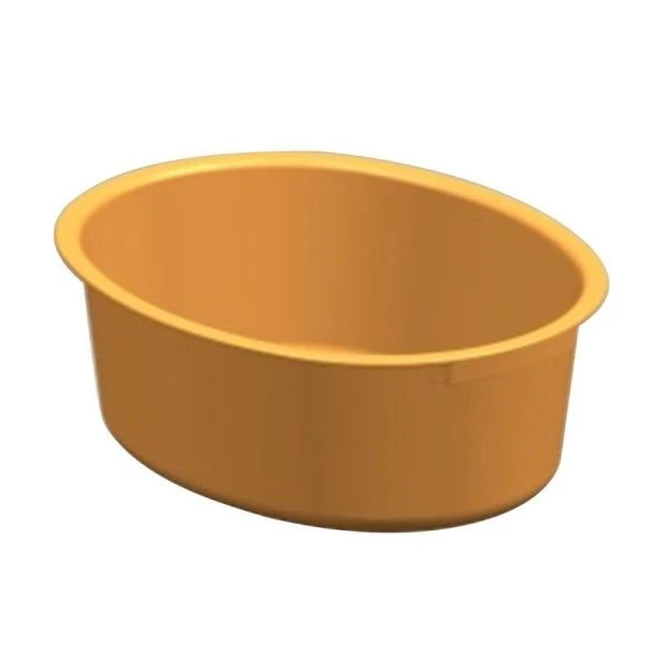 Таз 17л пластик пищевой овальный (15) Таз 17л пластик пищевой овальный (15)