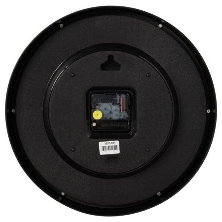 Часы настенные 30см пластик РУБИН Светящиеся черный (10)