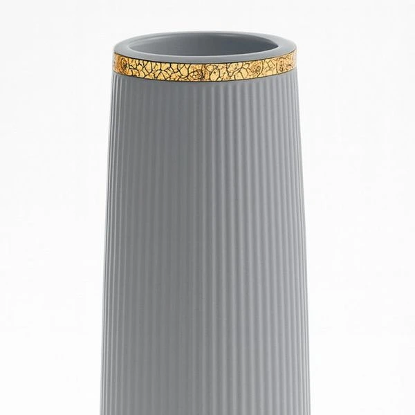 Ваза для сухоцветов 60см керамика серая JC-16001 (8)