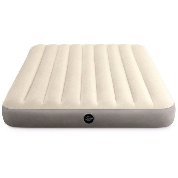 Матрас надувной двухместный флок ПВХ Single-High 203*152*25см до 272кг (3)