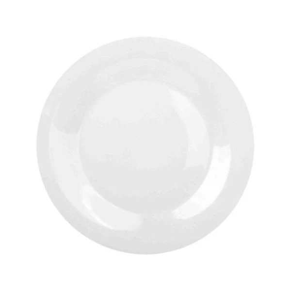 Тарелка мелкая 17,5см фарфор белье круглая (6/96)