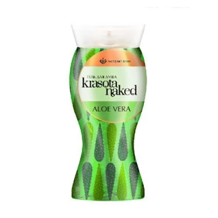 Гель для душа 400мл Krasota Naked ALOE VERA (10)