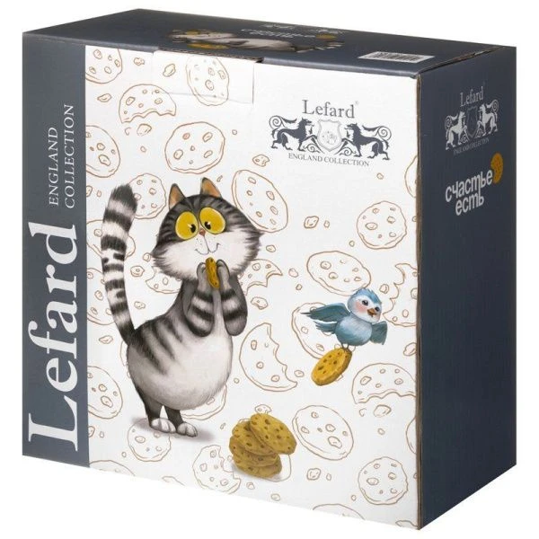 Кружка 450мл фарфор Счастье есть (24)