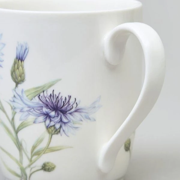 Кружка 300мл фарфор ВАСИЛЬКИ (36)