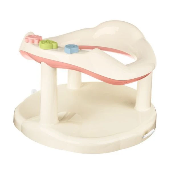 Сиденье для купания детское 32*21см пластик розовый/сирень/коралловый/светло-розовый (4)