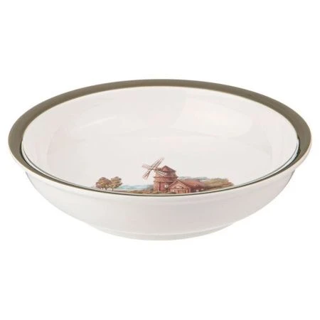 Тарелка глубокая 800мл 21*5см фарфор Family House суповая (16)