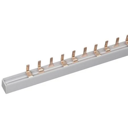 Шина соединительная пластик типа PIN (шт.ырь) 1-полюсная 63А, 22см YNS21-1-063-22-12 (10/400)