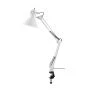 Лампа настольная металл GTL-042 на струбцине белая (16)