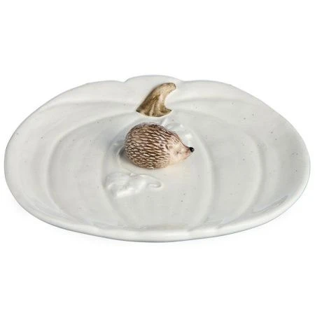 Блюдо сервировочное 22,5*20,5*3,5см керамика (24)