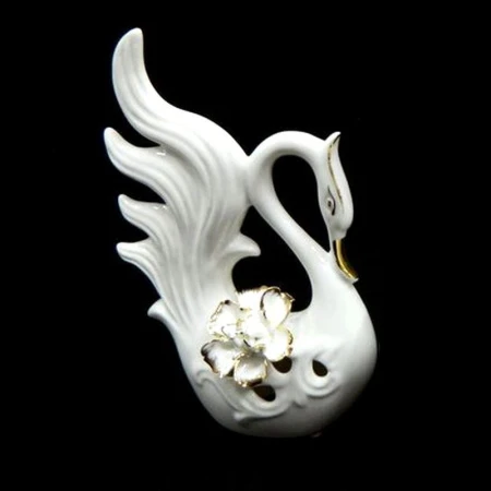 Фигурка Лебедь фарфор 20*13см JC-2254-1