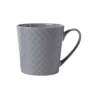 Кружки набор 4пр 380мл фарфор Nova серый Геометрия подар.уп. MW475-DI0431 (4)