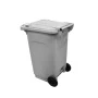 Бак для мусора 240л 74,5*57,5*105,5см на колесах Profi серый (1)