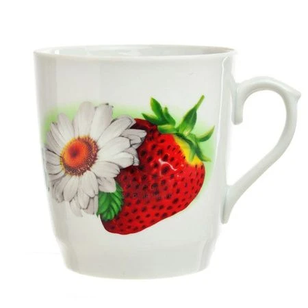 Кружка 350мл фарфор СОЧНАЯ КЛУБНИКА Весна (24) Кружка 350мл фарфор СОЧНАЯ КЛУБНИКА Весна (24)