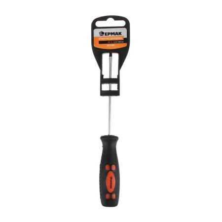 Отвертка с прорезиненной ручкой SL 3.2*100мм ЕРМАК (240)