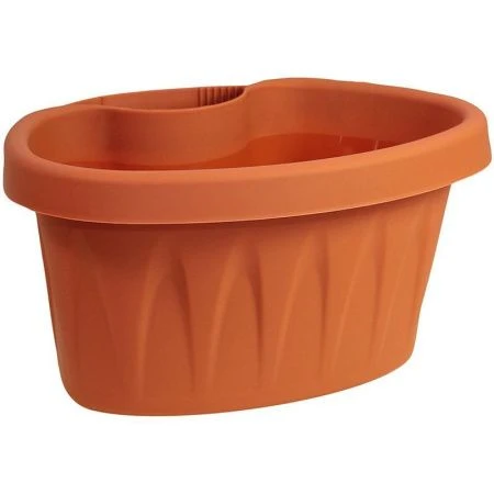 Кашпо подвесное на водосточную трубу 3,5л АЛИЦИЯ терракотовый (15) Кашпо подвесное на водосточную трубу 3,5л АЛИЦИЯ терракотовый (15)