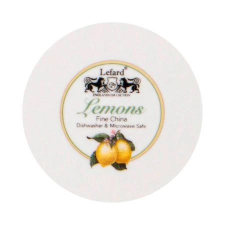 Блюдо набор 2пр 25см фарфор ЛИМОНЫ овальные (12)
