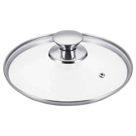 Кастрюля 5,5л нерж.сталь Linea BIMBO vitro со стекл.крышкой 24*12см (4)