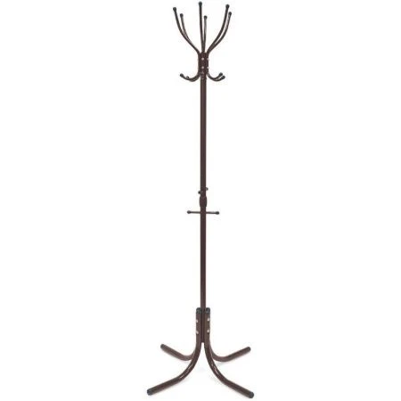 Вешалка напольная 6 крючков 700*700*1800мм металл КОМФОРТ медный антик ВК6 (1)