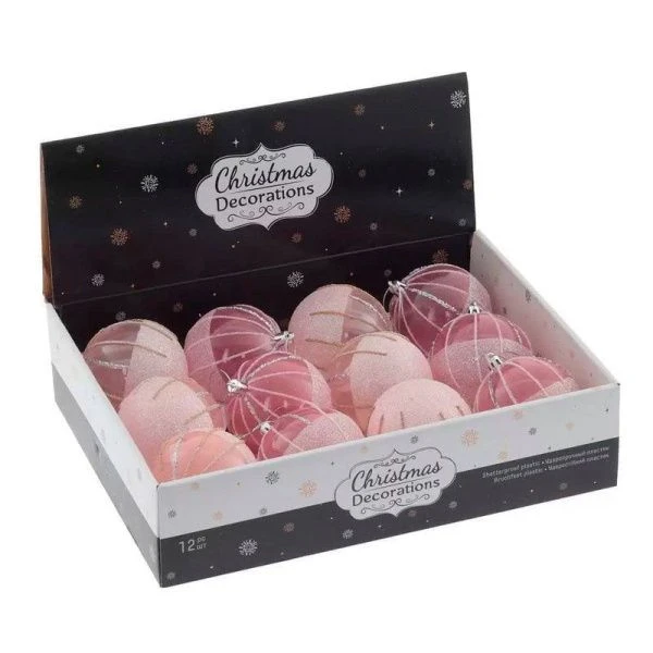 Украшение новогоднее Шар D8 см/72