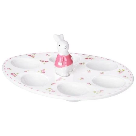 Подставка для яиц (на 6шт) 25,5*20*2см керамика Sunday (24)