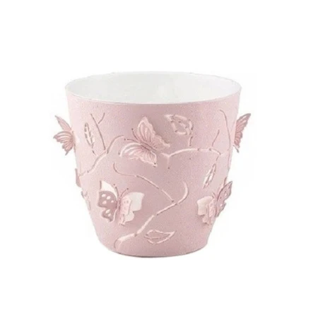 Горшок для цветов 1,4л пластик пепельно-розовый (60)