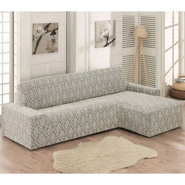 Чехол на диван угловой правосторонний Karna MILANO (Натурал)