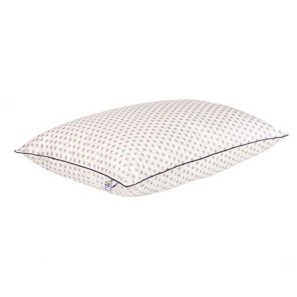 Подушка детская 40*60 Наша умничка заменит. лебяжьего пуха/сатин 100%хлопок, в сумке (2022)  (10)