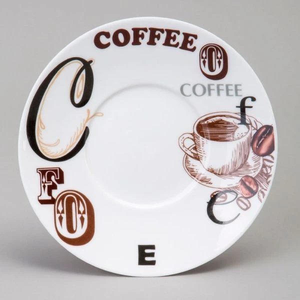 Кофейный набор 4пр фарфор Coffee Mania на 2 персоны 180мл (18)