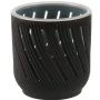Кашпо для орхидей 1,3л пластик Fleurs антрацит (18)