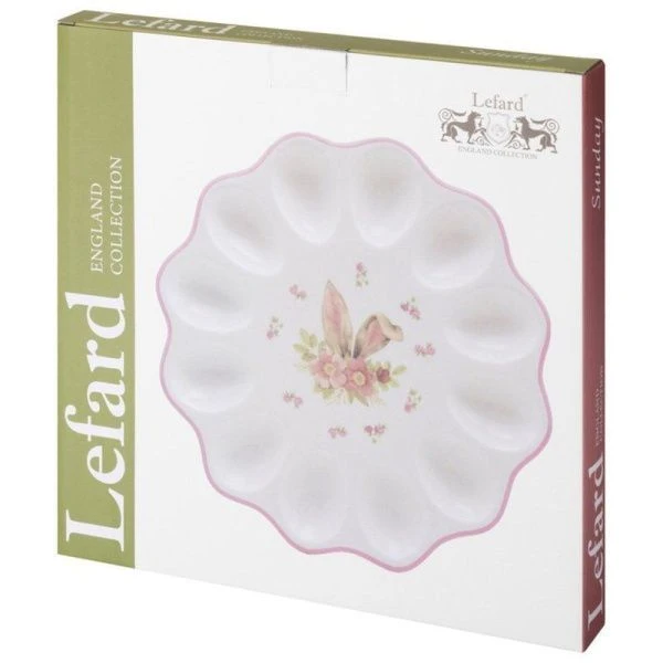 Подставка для яиц (на 12шт) 27,5*27,5*2см керамика Sunday (18)