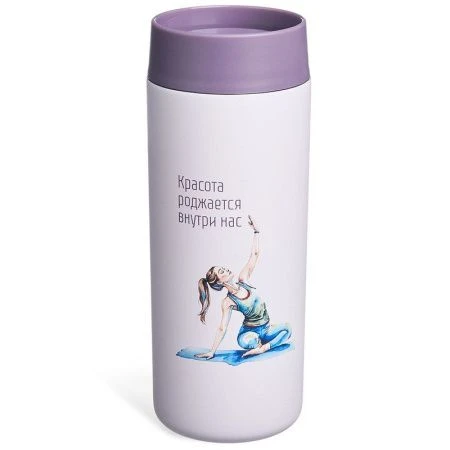 Термокружка 350мл нерж.сталь Yoga (24)