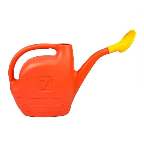 Лейка пластик 7л коралловая (12)