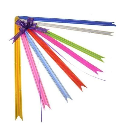 Бант-бабочка 23мм желтый (набор 10шт) (20)