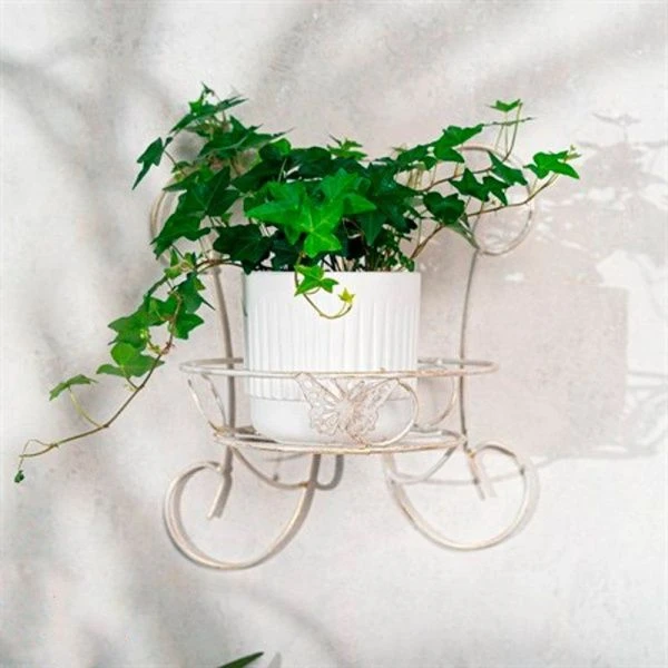 Подставка настенная на 1 цветок 30*30*25см металл 14-621