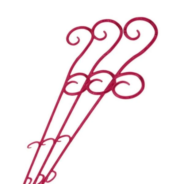 Держатель для орхидей h-60см пластик розовый (40)