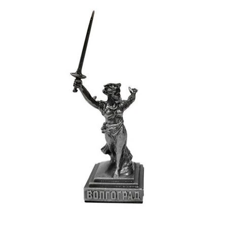 Статуэтка РОДИНА-МАТЬ 11см металл античное олово 006-010-80-ATN (1)