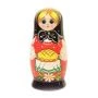 Матрешка 5-ти кукольная дерево Каравай h18-13,5см, d 8-6см (1)
