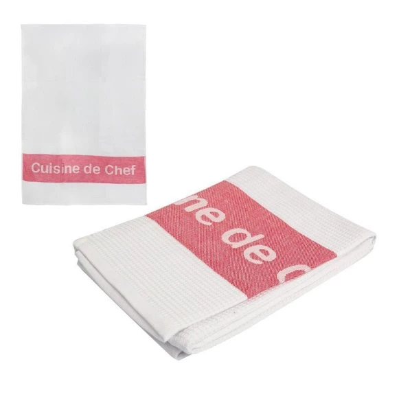 Полотенца набор 2шт 50*70см вафельные с жаккардом El-Sheikh ВЫВОД