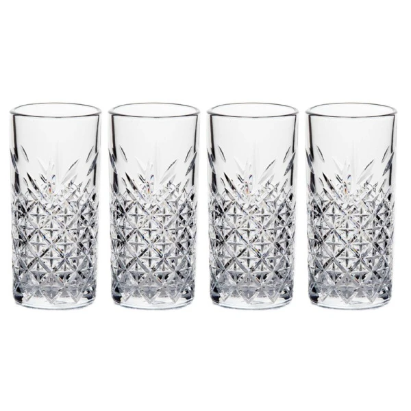 Стаканы набор 4шт 295мл стекло ТАЙМЛЕСС (6)